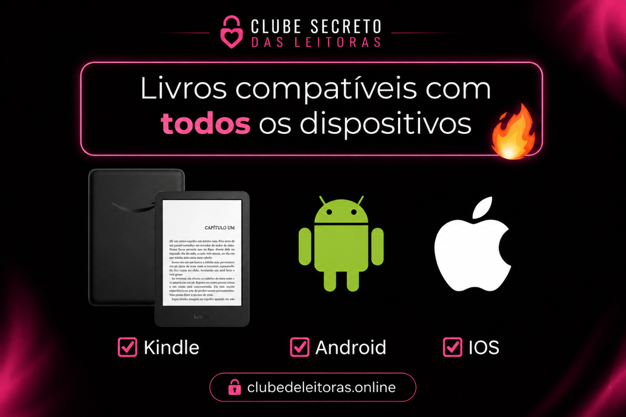 Livros compatíveis com Kindle, Android e iOS